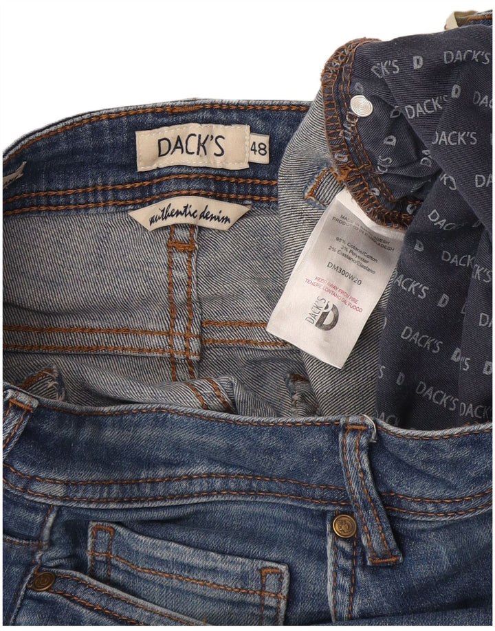 Blugi Dack's Crop Slim IT 48 XL W32 L26 Albastru Bumbac
