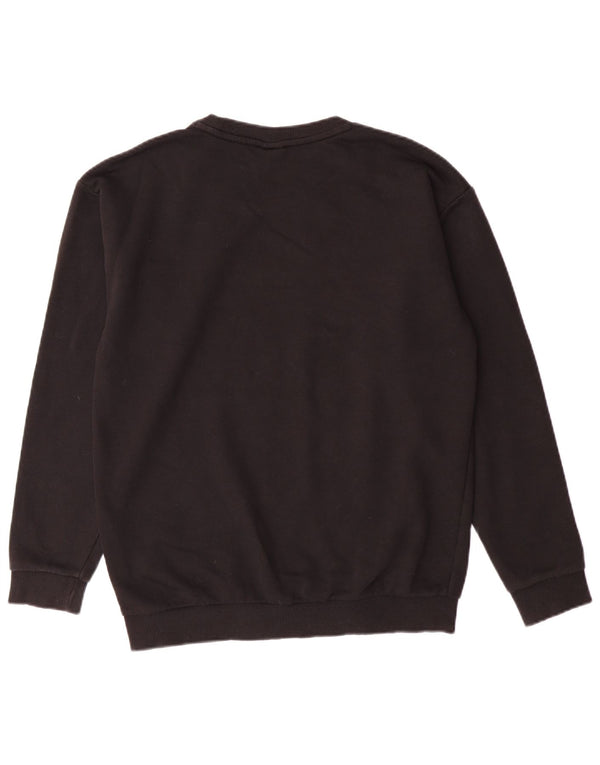 Pulover cu grafic supradimensionat PUMA pentru femei UK 10 Mic Negru