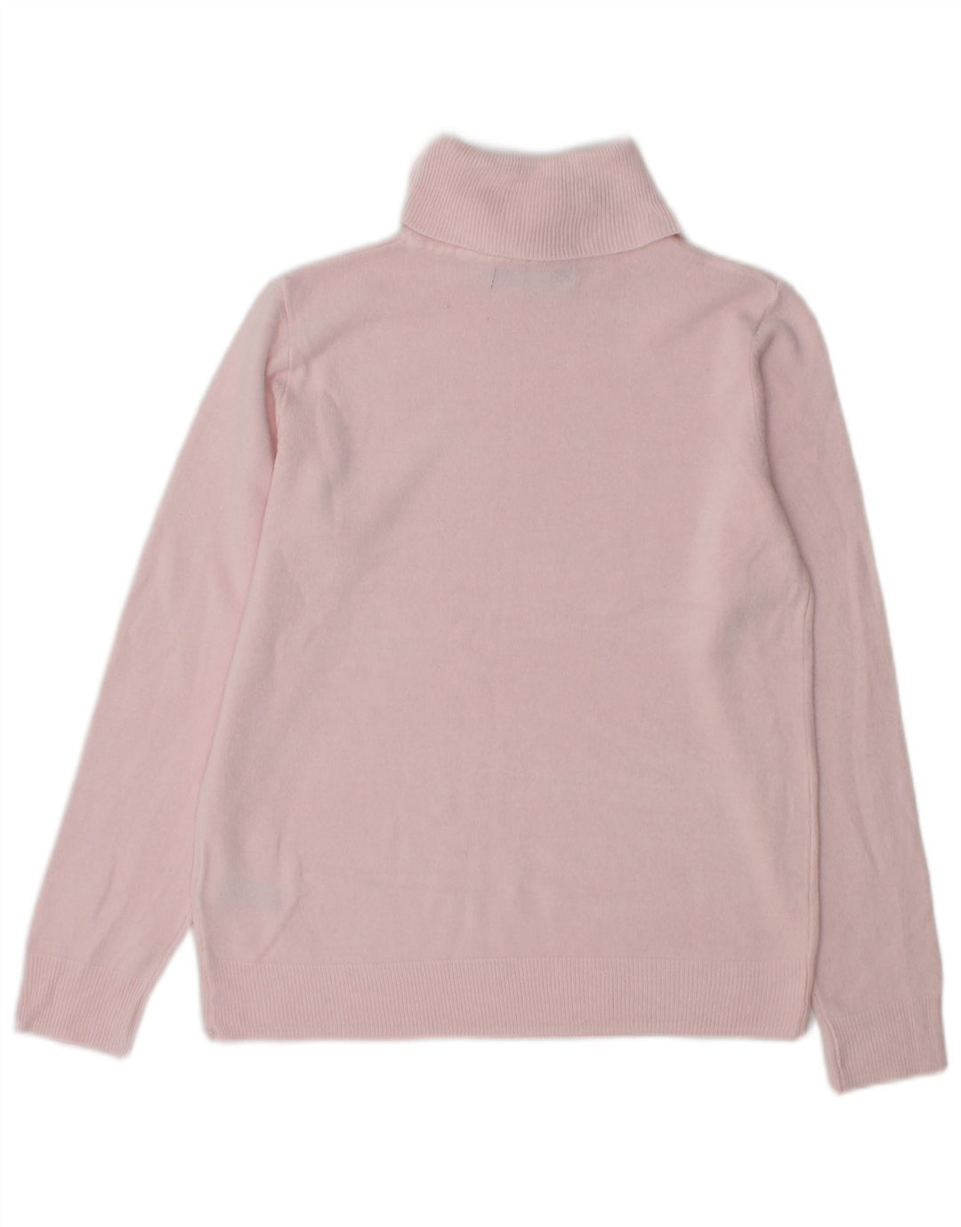 Pulover pentru femei Marks & Spencer cu gât rulat, UK 10, mic, roz acrilic