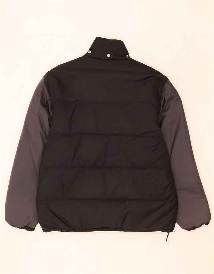 Jachetă căptușită pentru bărbați Adidas UK 40/42 Medium Black Colorblock Poliamidă