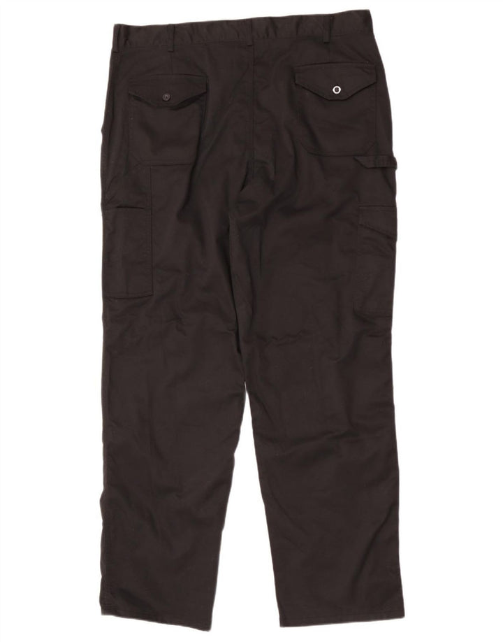 Pantaloni cargo drepti pentru bărbați Dickies Redhawk L40 L33 Poliester negru