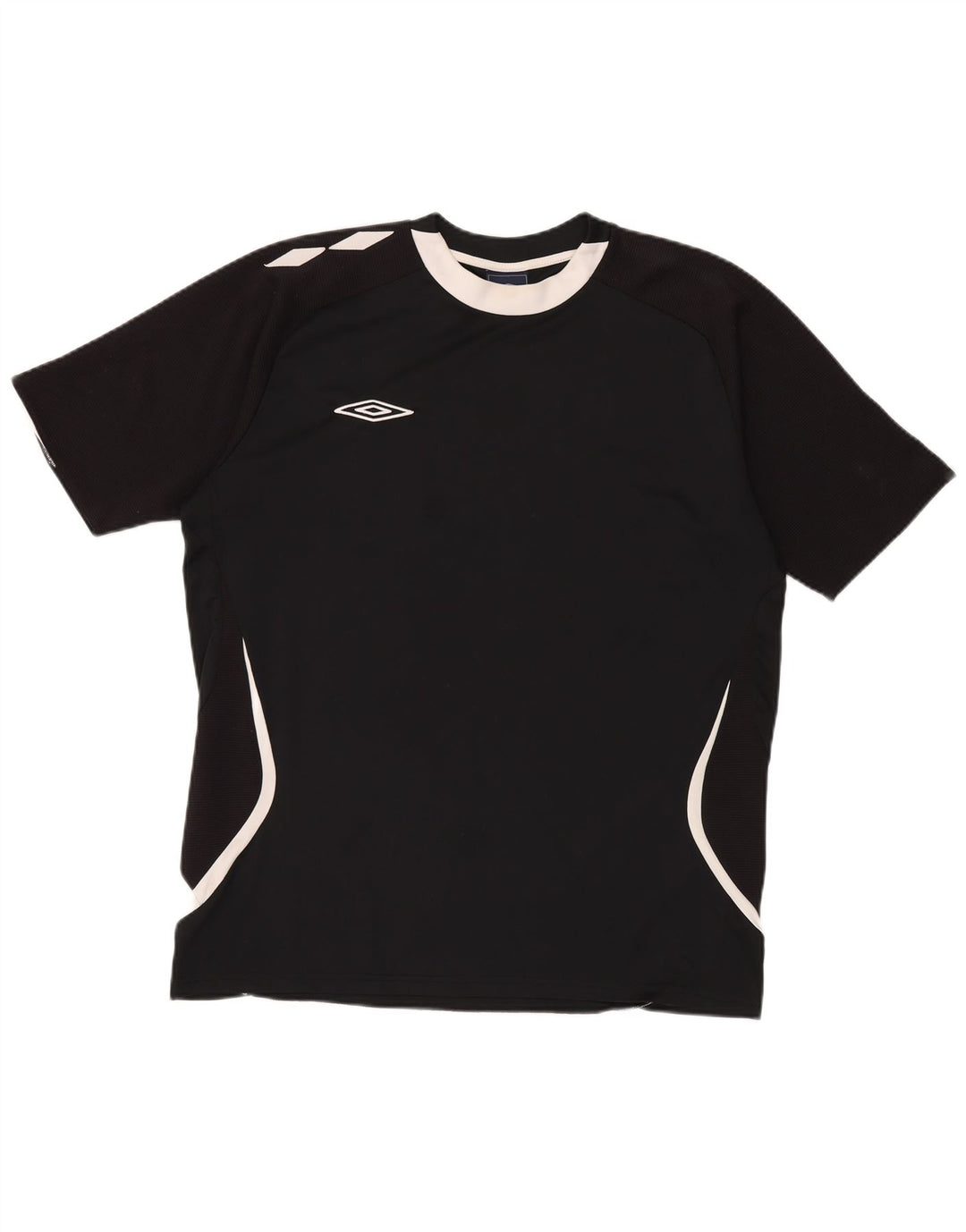 Tricou grafic pentru bărbați Umbro Top XL Negru Poliester color bloc