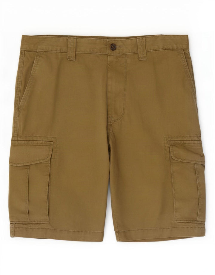 Pantaloni scurți cargo pentru bărbați Marks & Spencer W32, bumbac mediu kaki