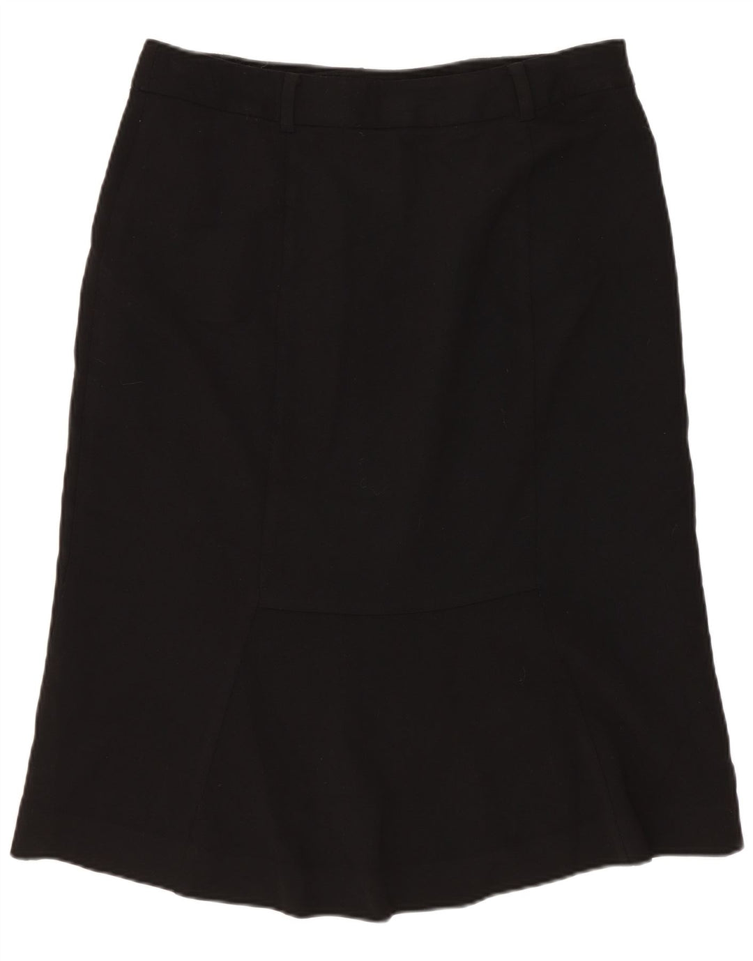 Fusta A-Line pentru femei Ralph Lauren US 6 Medium W30 Lână neagră