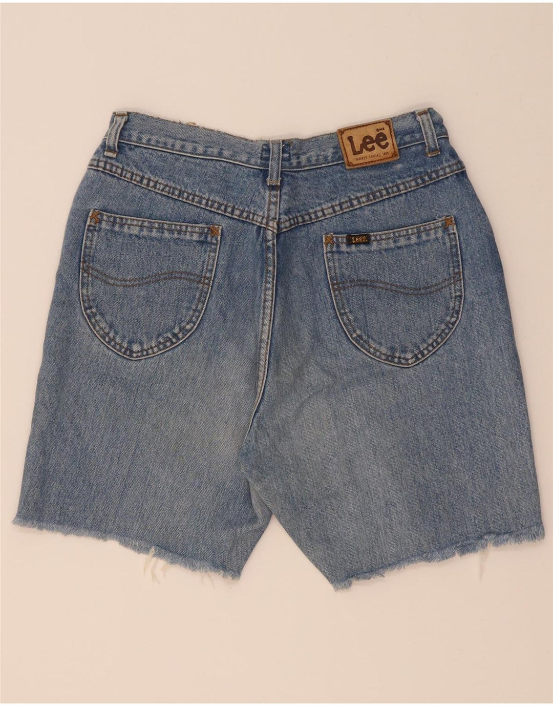 Pantaloni scurți din blugi pentru bărbați Lee W32 Medium Blue