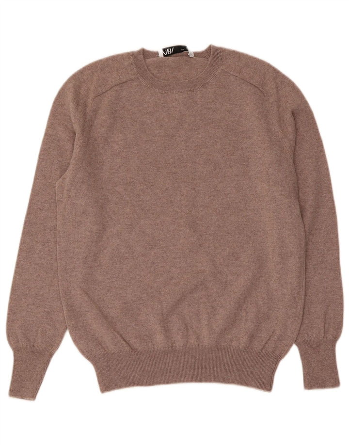 Pulover ZARA pentru damă, cu gât turnut, maro mediu, UK 12