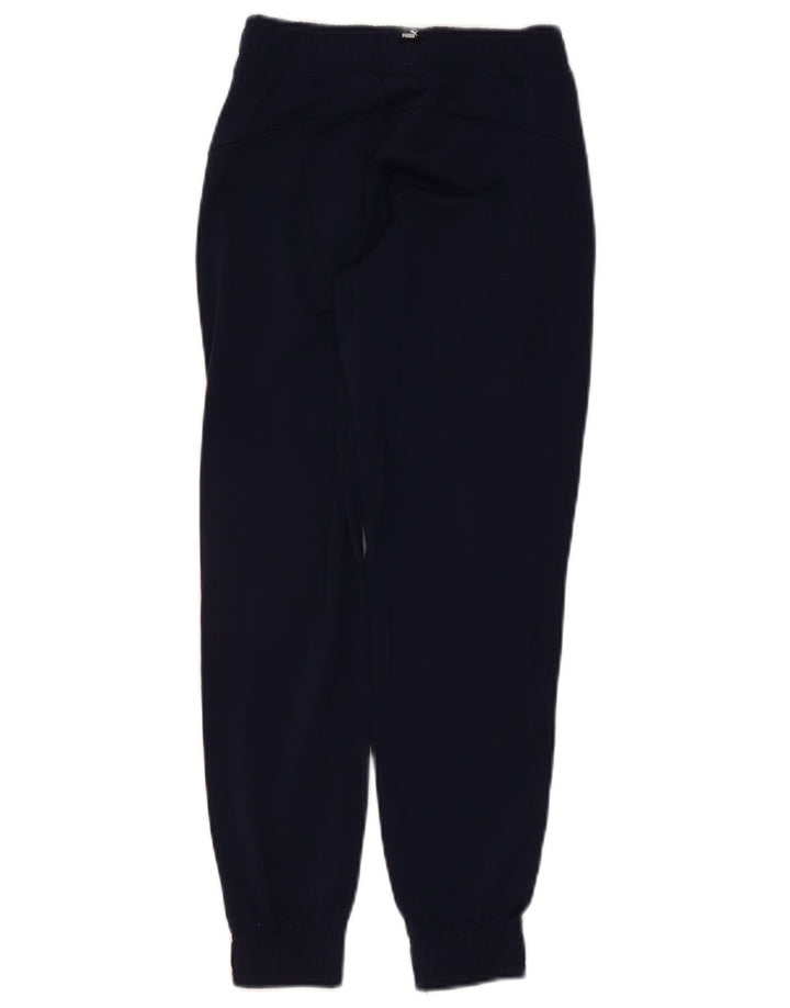 PUMA Băieți Pantaloni de trening Pantaloni de jogging 9-10 ani Poliester bleumarin