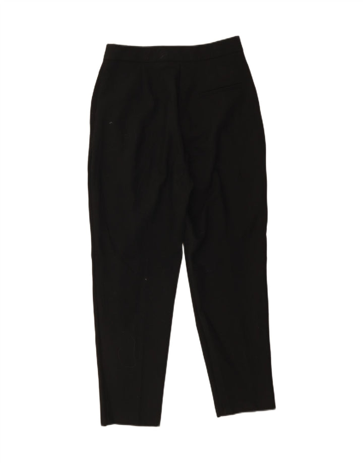 Pantaloni casual conici pentru femei Zara Mediu L28 L27 Negri