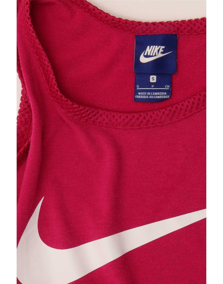 Top cu vestă grafică Nike pentru femei UK 10 Small Pink