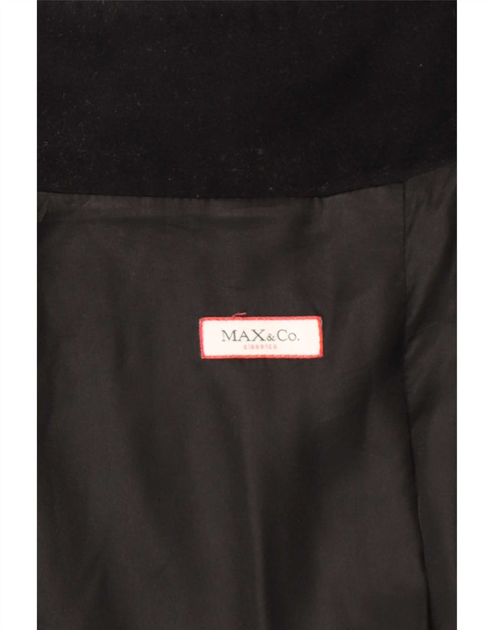 Max & Co. Palton pentru femei UK 6 XS Lână neagră