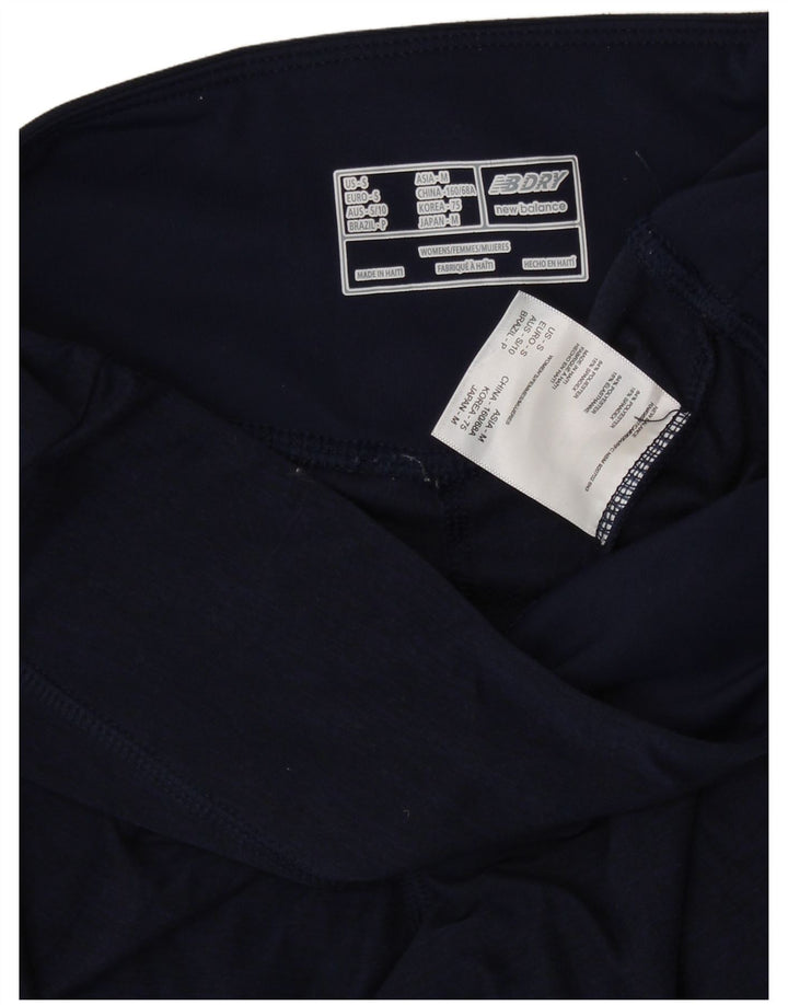 Leggings pentru femei NEW BALANCE UK 8 Mici, poliester bleumarin