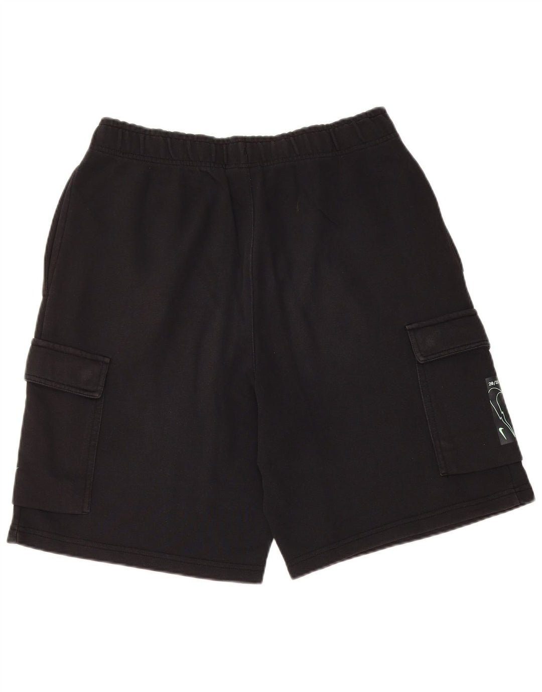 Pantaloni scurți sport pentru bărbați Nike Standard Fit, bumbac mediu negru