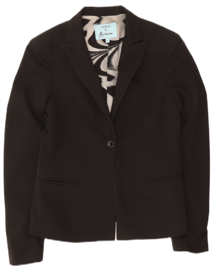 Jachetă pentru femei Guess By Marciano cu 1 nasture IT 42 Medium Black