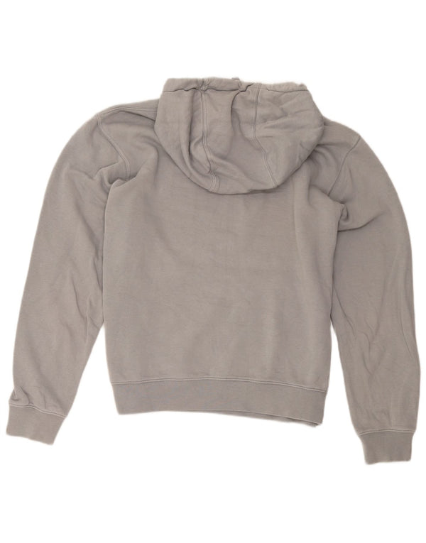 Nike Mens Hoodie Jumper Medium Grey Cotton