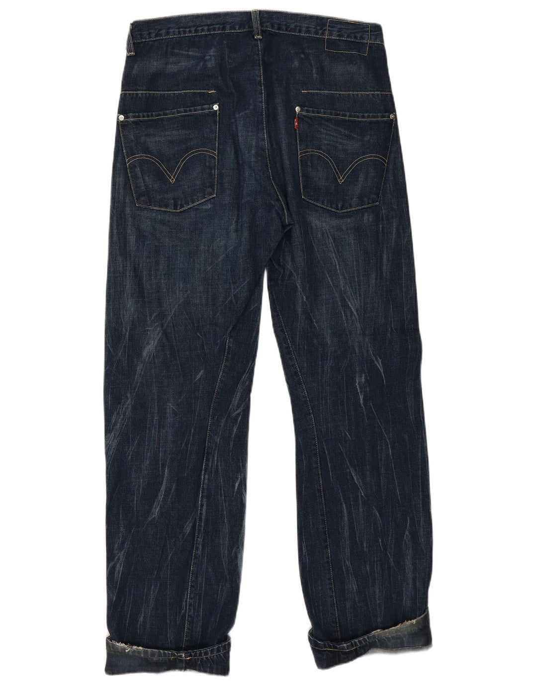 Blugi drepti pentru bărbați Levi's W36 L32 bleumarin