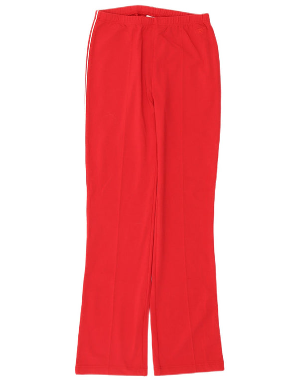 Pantaloni de trening Reebok pentru femei UK 12 Medium Red Nylon