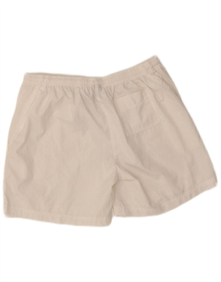 Pantaloni scurti sport Nike pentru femei Marea Britanie 14/16 Poliester alb mare