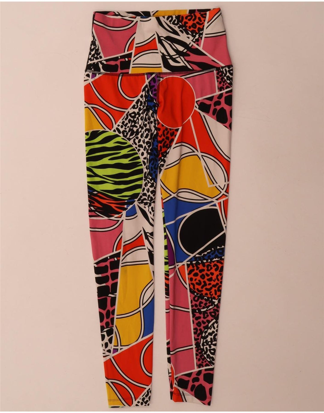 Leggings Aeroready pentru femei Adidas UK 8/10 Mici multicolori