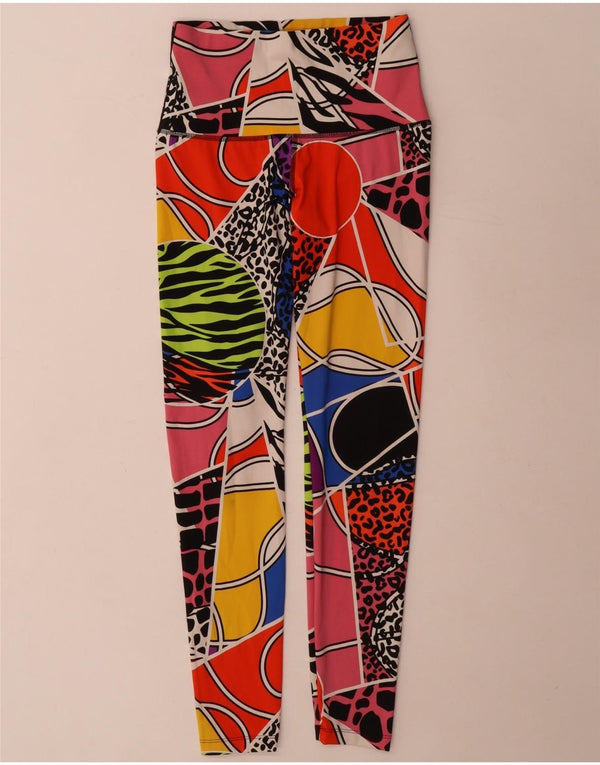 Leggings Aeroready pentru femei Adidas UK 8/10 Mici multicolori