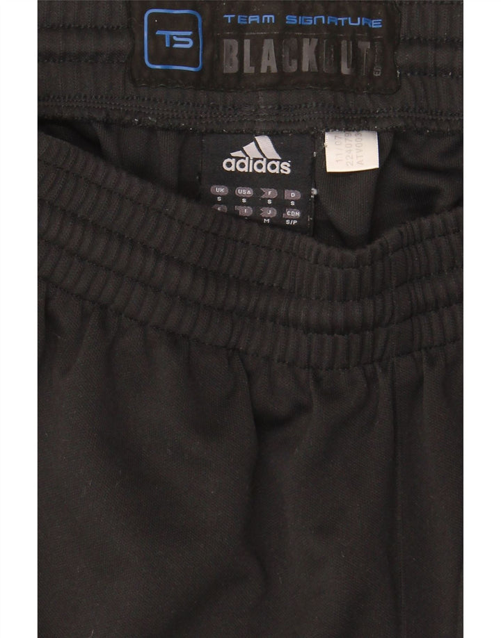 ADIDAS Mens Sport Shorts Small  Black Polyester Vintage Adidas and Second-Hand Adidas from Messina Hembry 