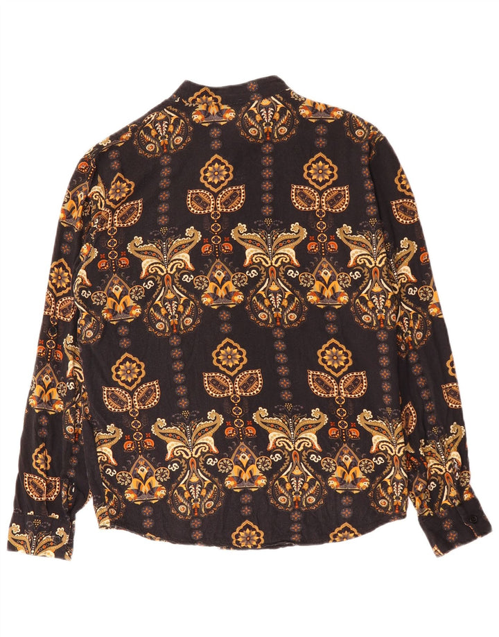 Cămașă bărbați ADON Mic Negru Paisley