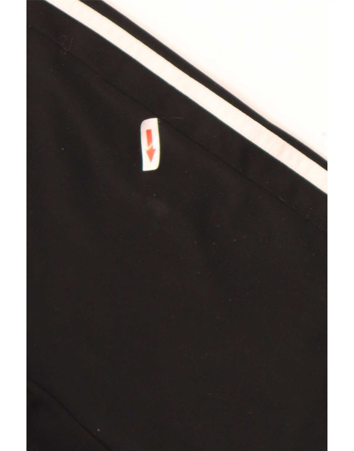 Pantaloni de trening Adidas pentru femei UK 8/10 Poliester negru mic