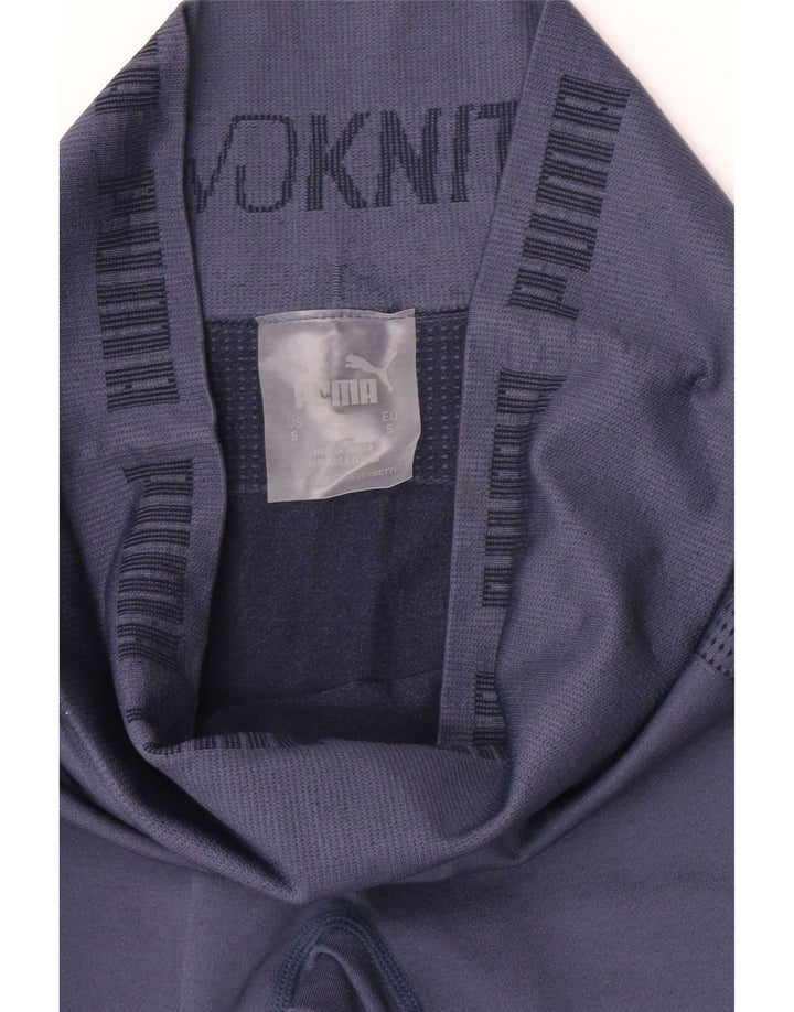 Leggings crop pentru femei Puma UK 8 Small Bleumarin