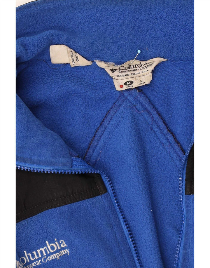 Jachetă Columbia Titanium Fleece pentru bărbați UK 38 Medium Blue Colorblock