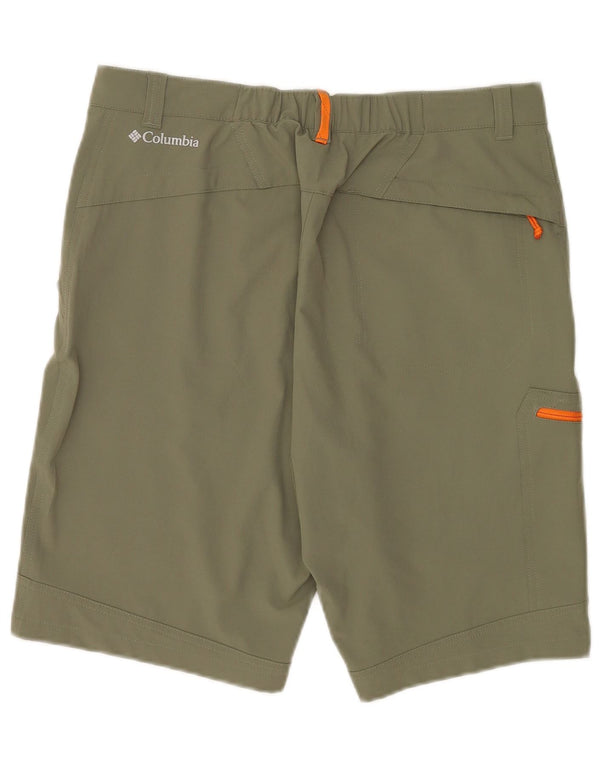 Pantaloni scurți Columbia Omni-Shield Cargo W34 Large Kaki Poliester