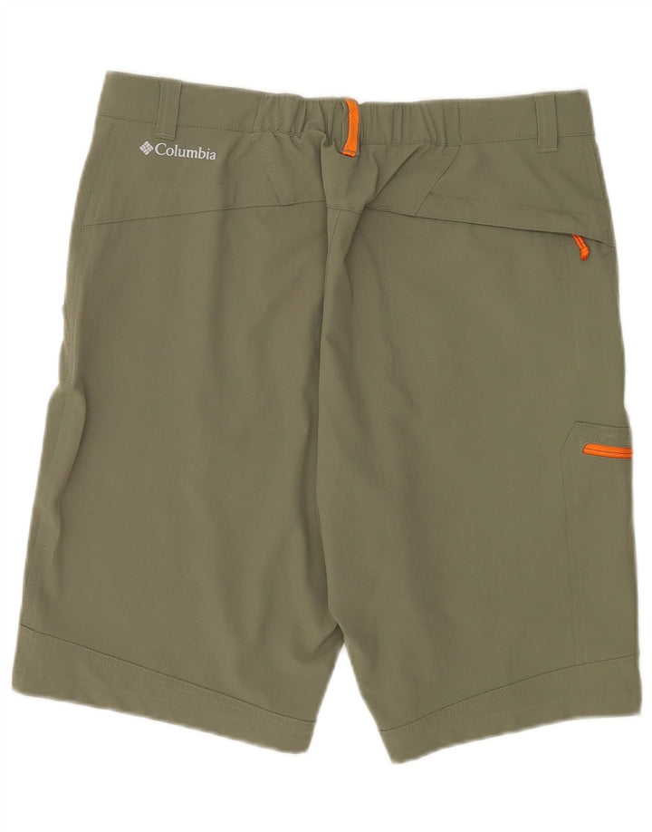 Pantaloni scurți Columbia Omni-Shield Cargo W34 Large Kaki Poliester