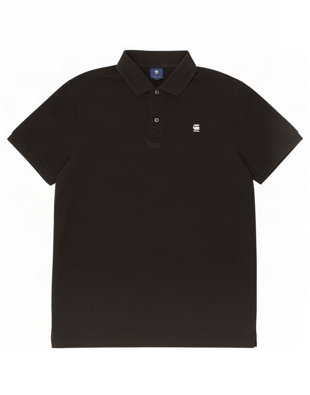 Tricou polo pentru bărbați G-Star, bumbac mediu negru