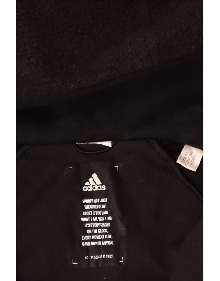 Jachetă fleece pentru bărbați ADIDAS UK 38 Medium Black
