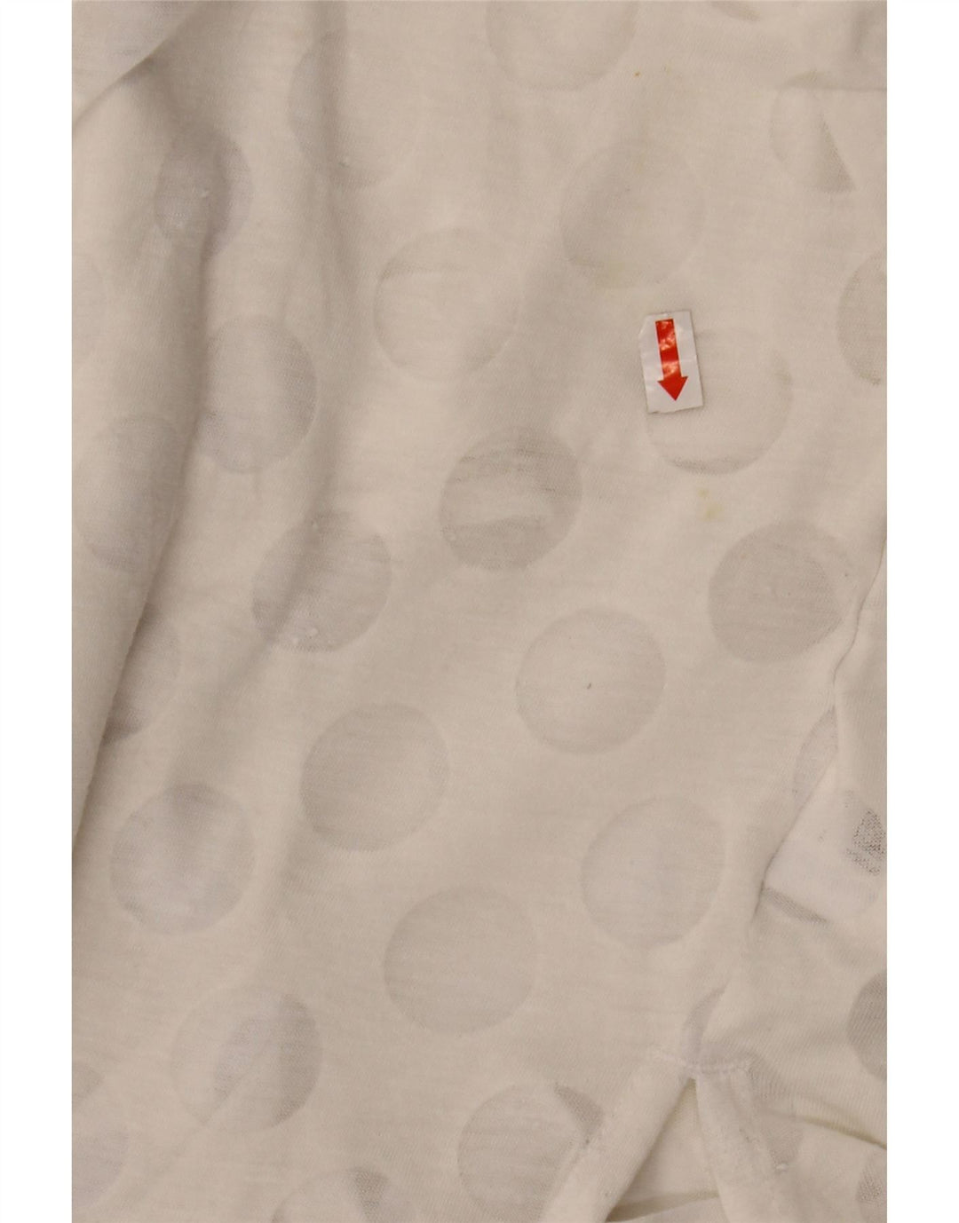 Vestă pentru femei ADIDAS UK 10 Poliester geometric alb mic