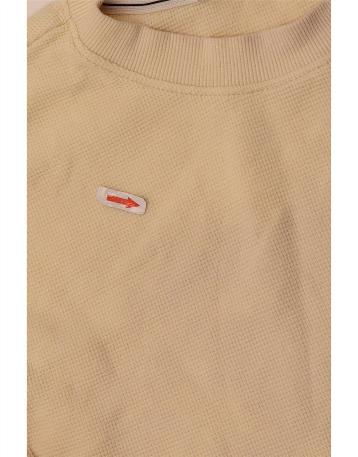Calvin Klein Top pentru bărbați cu mânecă lungă XL, bej, bumbac