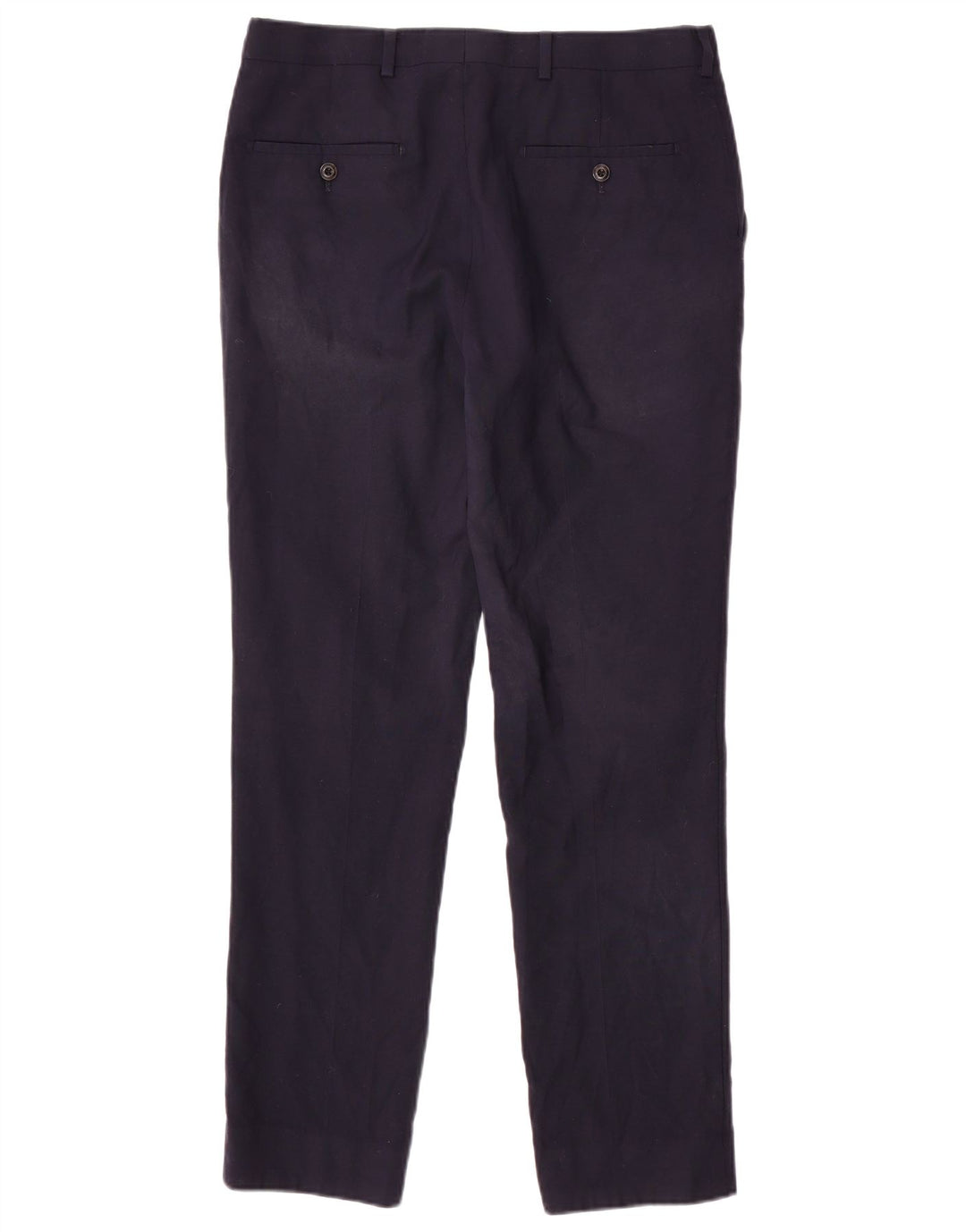 Marks & Spencer Pantaloni de costum slim pentru bărbați L32 L31 Lână bleumarin