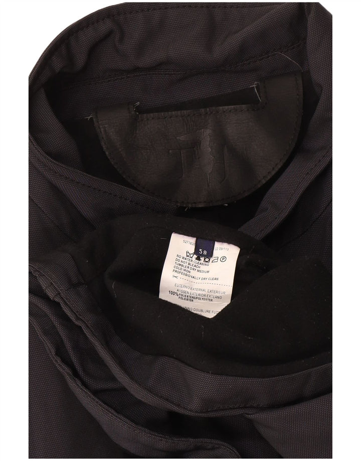 Jachetă Trussardi pentru bărbați, IT 58 4XL, poliester bleumarin