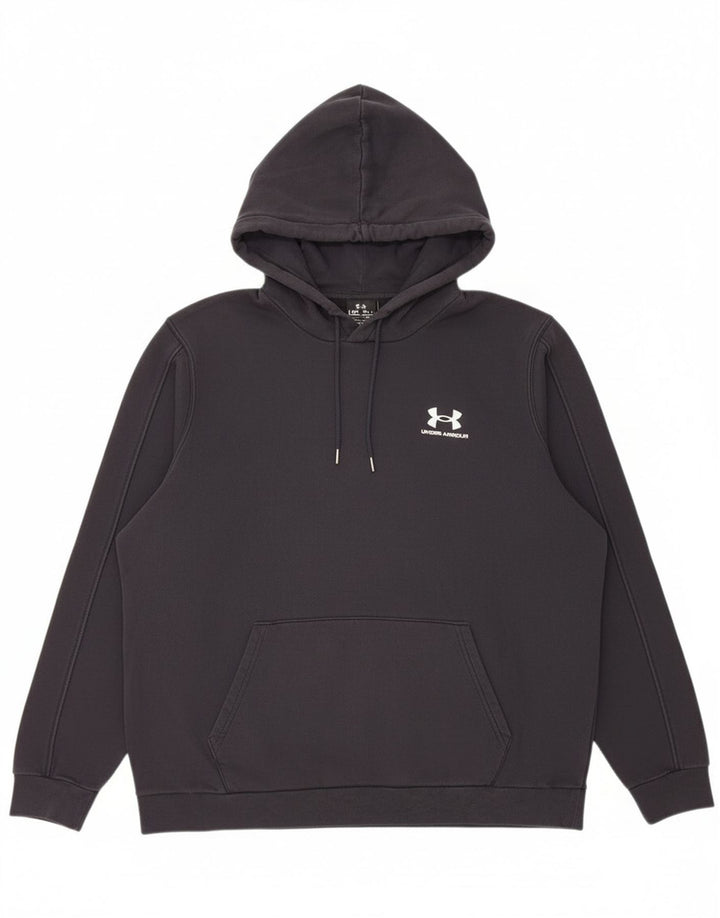Pulover pentru bărbați Under Armour, bumbac mare, negru