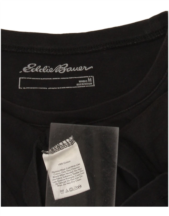 Eddie Bauer Tricou pentru femei Top UK 12 Medium Black