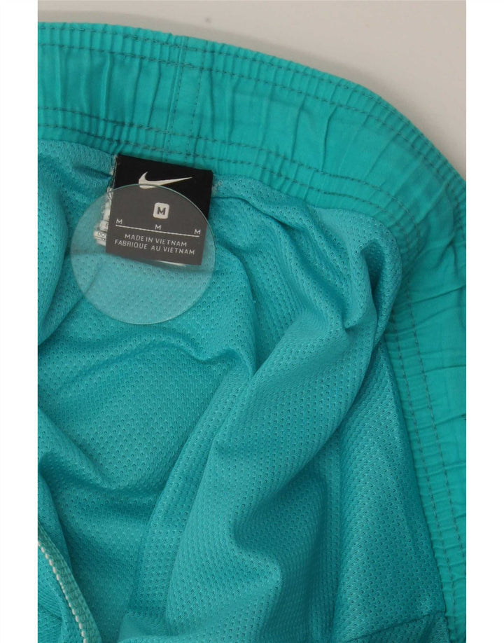 Pantaloni scurți de înot grafic Nike pentru bărbați, poliester albastru mediu