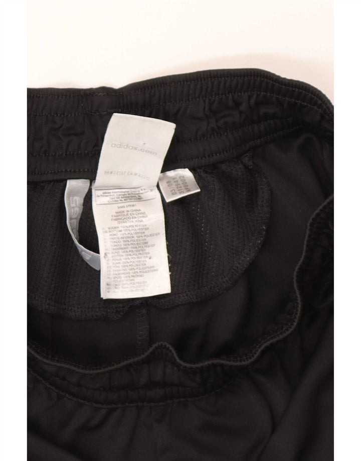 Pantaloni scurți sport pentru bărbați Adidas AC Milan, poliester negru mic