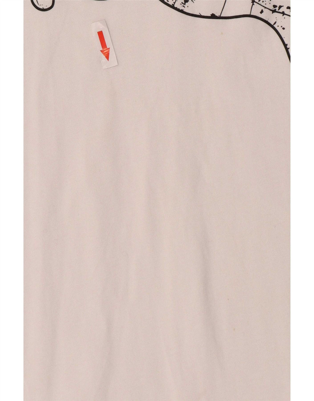 Tricou grafic Puma pentru bărbați Top Large White