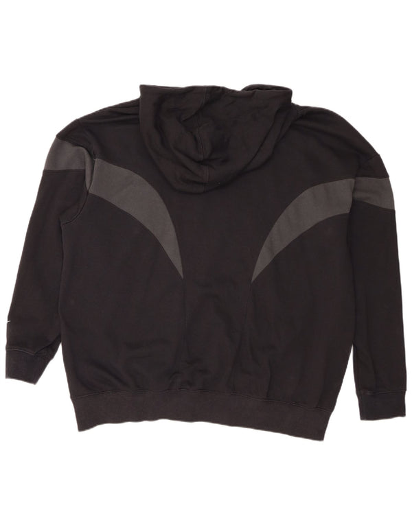 Pulover Nike pentru bărbați Graphic Loose Fit, bumbac colorblock mediu, negru
