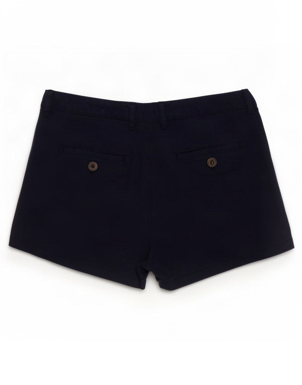 Pantaloni scurti chino Superdry pentru femei UK 10 Small W30 Bumbac bleumarin