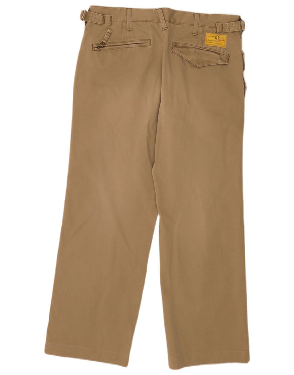 Dockers Pantaloni Chino Drepți Bărbați L32 L28 Bumbac Bej