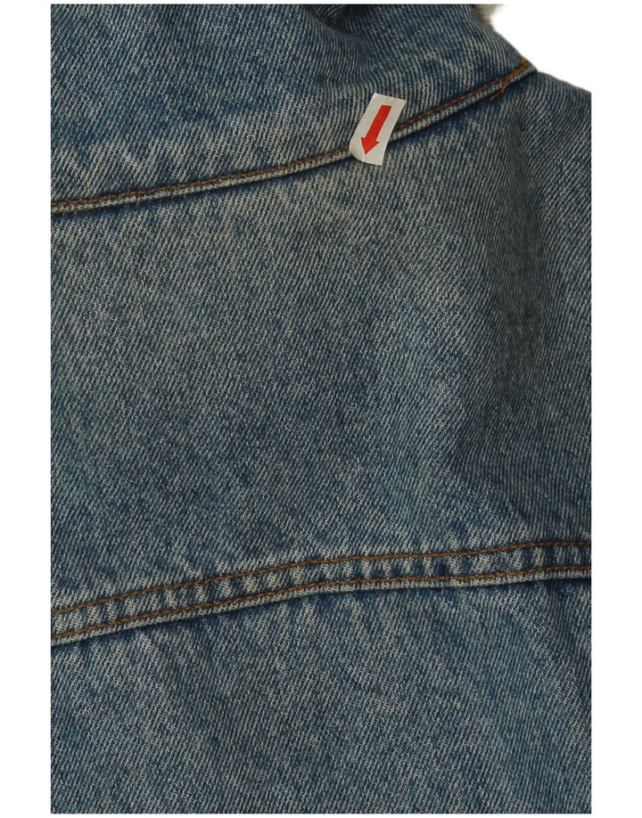 Jachetă de blugi Sherpa pentru bărbați Carrera UK 38 Poliester albastru mediu