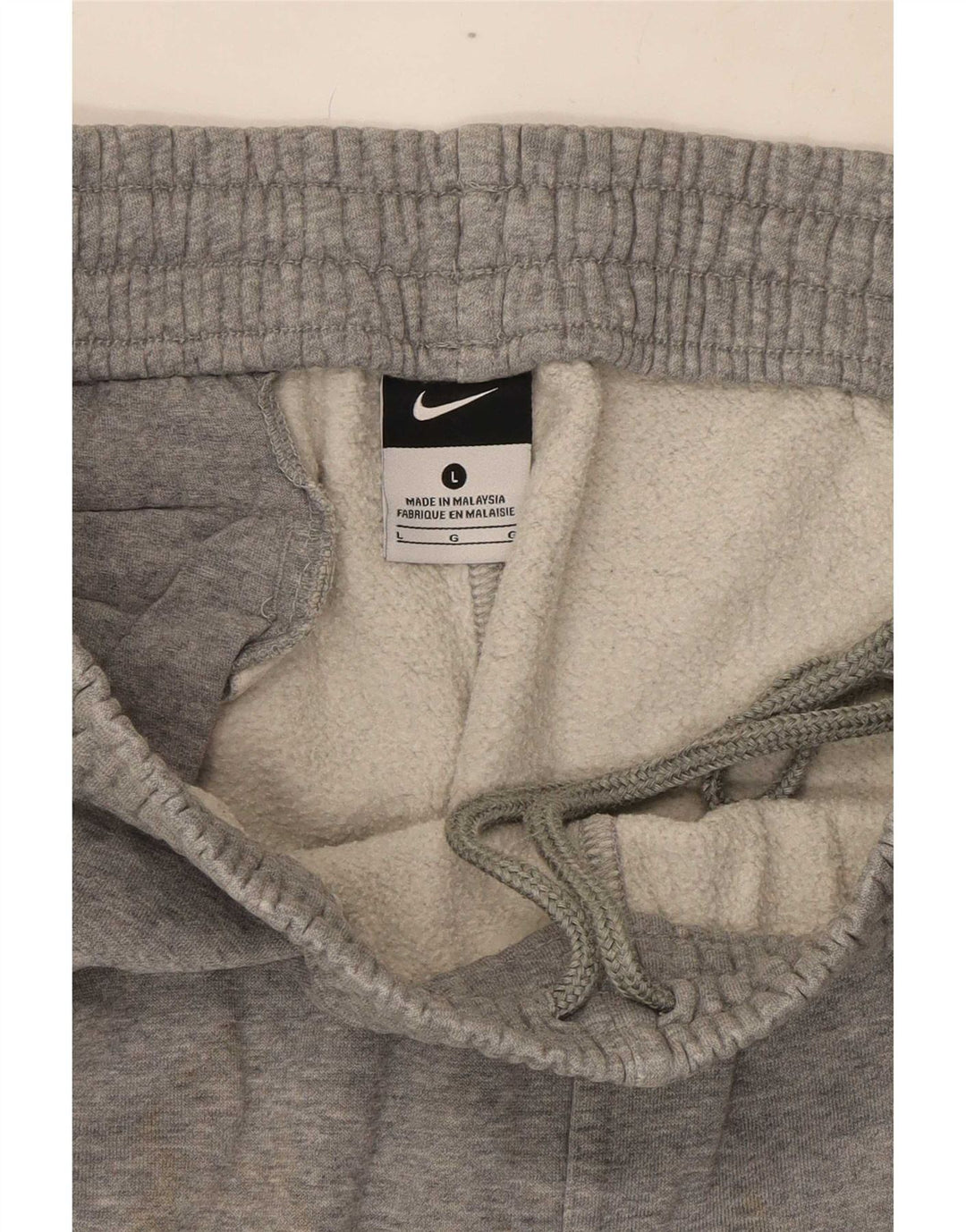 Pantaloni de trening cargo Nike pentru bărbați, mari, gri, bumbac cu pete