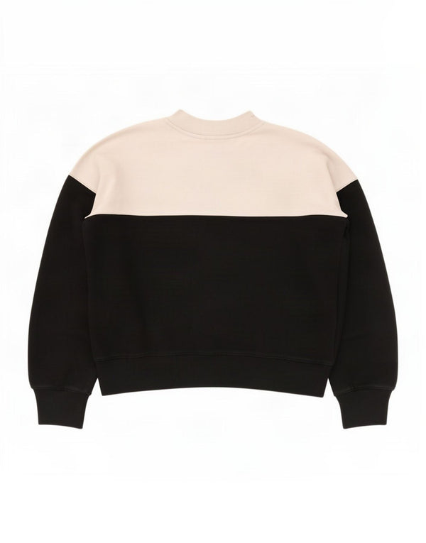 Pulover supradimensionat pentru femei Champion UK 14 Medium Black Colorblock