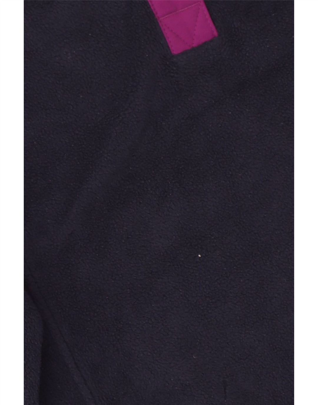 Pulover Columbia pentru femei, cu gât cu nasturi, fleece UK 16, mare, poliester bleumarin