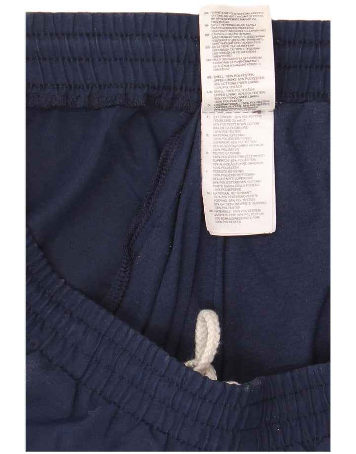 Pantaloni de trening pentru bărbați Adidas Pantaloni de jogging mari, bleumarin, poliester
