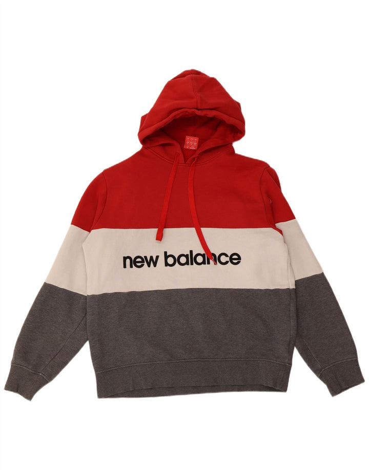 Pulover cu glugă cu grafic pentru bărbați NEW BALANCE, mare, multicolor